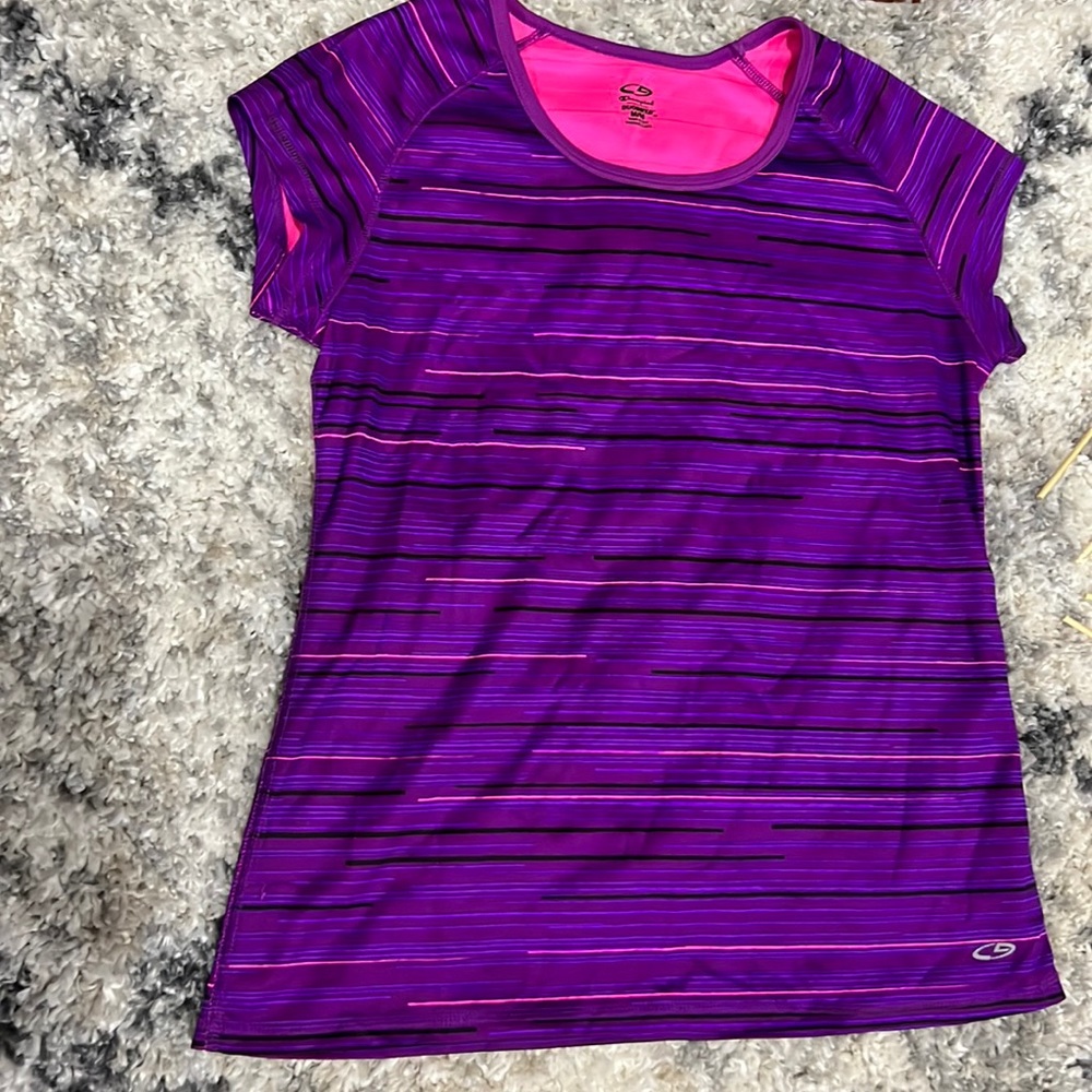 Champion purple medium shirt